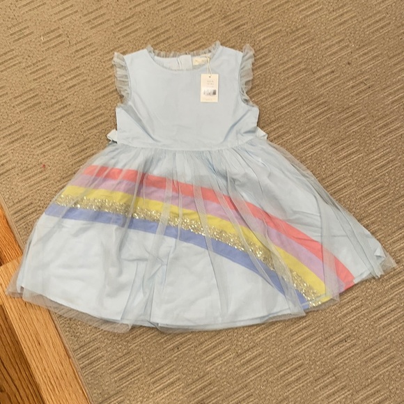 Mini Boden Other - NWT Boden Rainbow Tulle Dress, size 7-8Y